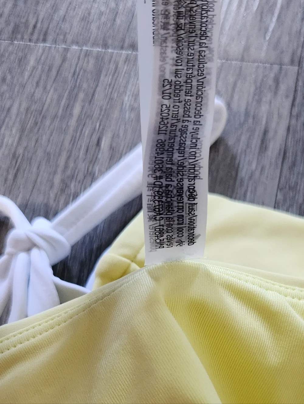 Frankies‎ Bikini X Pink Popcorn Yellow Side Tie Bikini Bottom